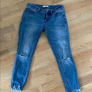 Free People Size 25 skinny jeans